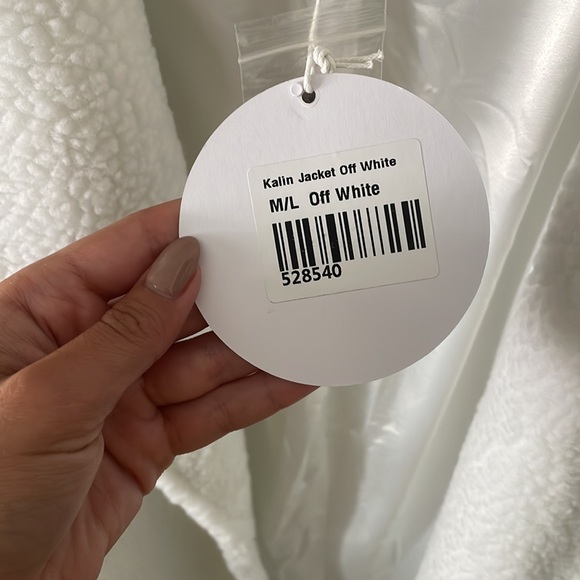NWT Princess Polly Kalin Jacket Off White - Picture 5 of 6